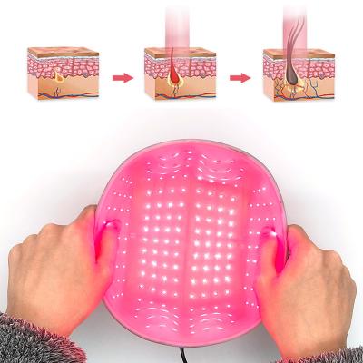 OEM LLLT Laser Hair Growth Caps 650nm Red Light Hat For Hair Regrowth