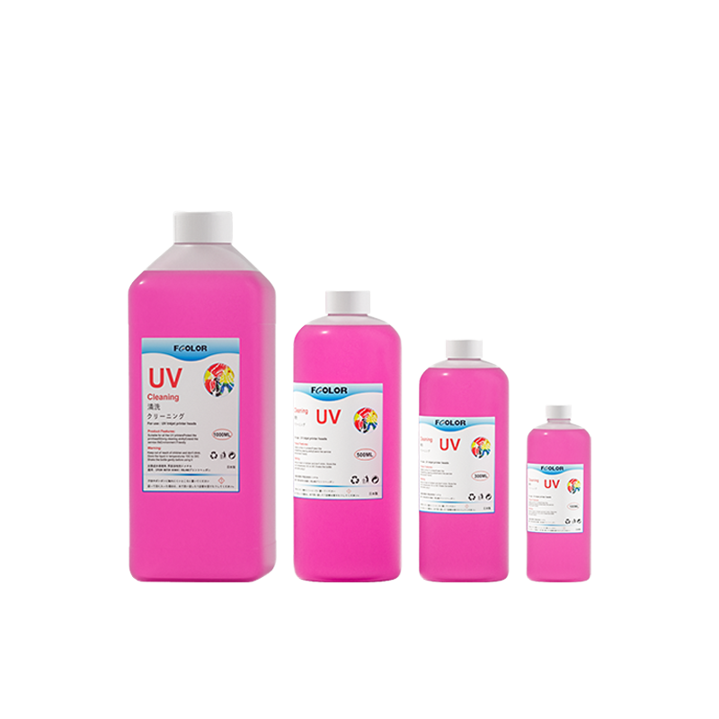 1000ML Print Head Cleaning Set UV Head Powerful Cleaning Solution for XP600 DX5 UV Printer