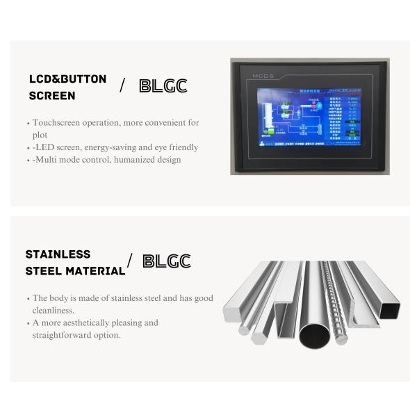 BLG Fully Commercial Automatic 40kg 90lb Ice Cube Maker for Home Use Small Catering Produces Smooth Block for Cold Drinks