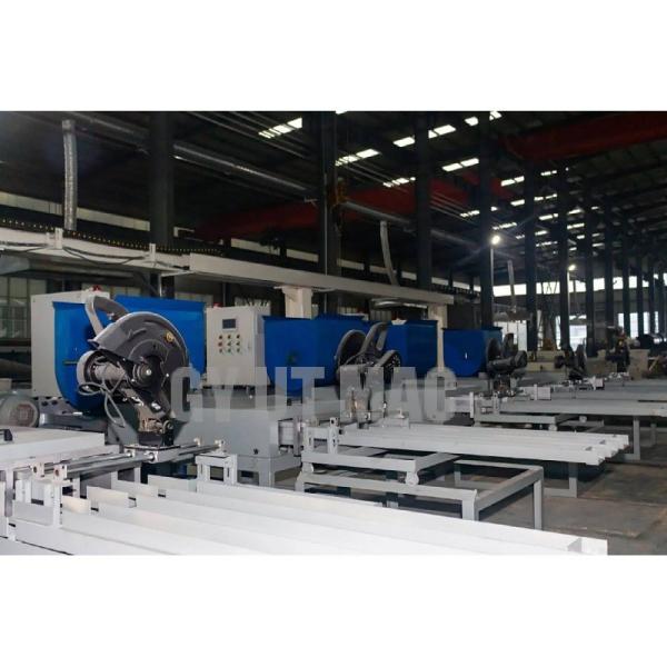 Lojas de vestuário Máquina de blocos de paletes de madeira de alta capacidade com corte de serra Economia de mão de obra