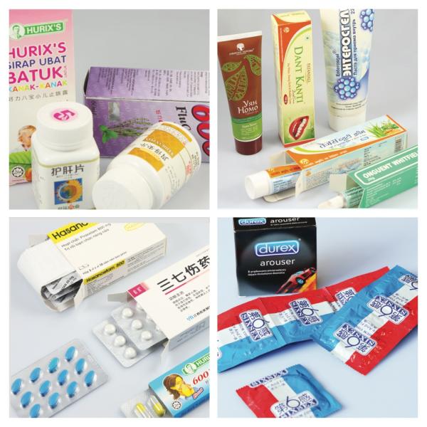 Empaquetadora automática de encuadernación de la bolsita de la máquina 1.5Kw de la vertical de la prensa de la prensa