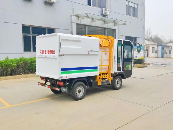Compression EV Garbage Truck Euro2 CE EEC 4X2 Hydraulic Waste Collection Vehicles