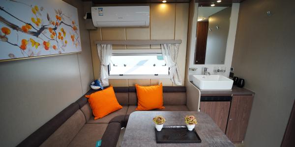 Exhibition Mobile Hospitality Trailer For Sale   Spacious Comfortable Interiors With Fully Equipped Facilities