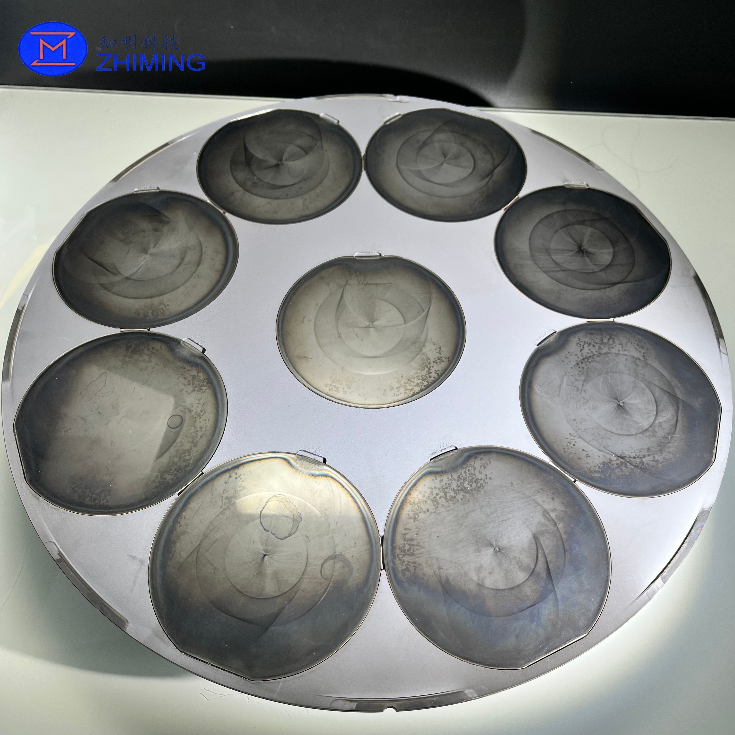Customized SiC Tray:CVD SiC SSiC Flat grooved High thermal conductivity Low coefficient of thermal expansion
