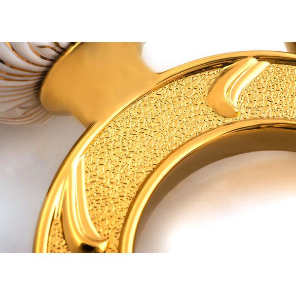 Conjunto de baño de OEM y ODM Decoración de abrigos, ganchos, placas de oro y acabados pintados
