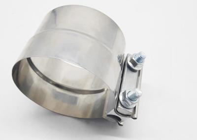 SS304 76.2mm braçadeira de faixa da exaustão de 3 polegadas com junção apertada