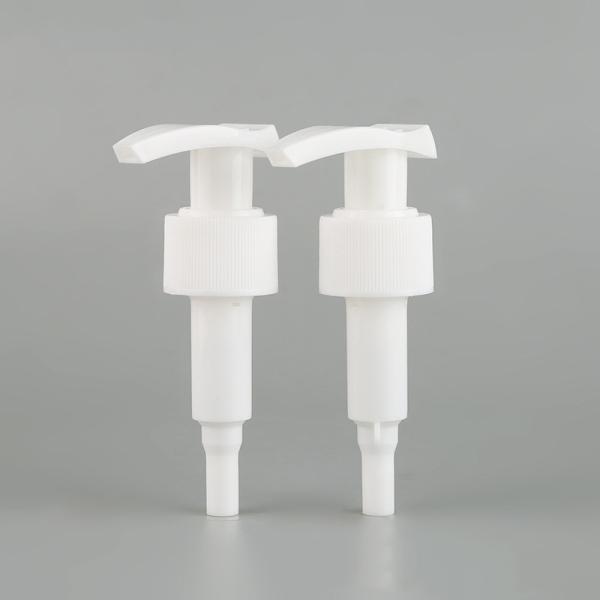 24mm 28m Customizable Lotion Dispenser Pump White Shampoo Soap Shower Gel Pump