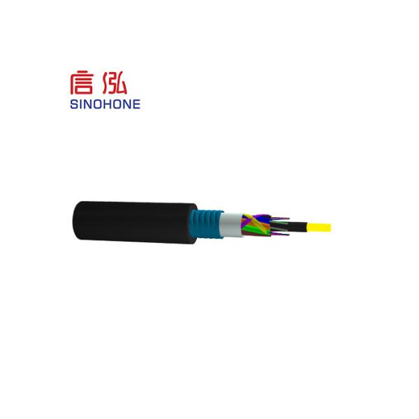 Lightweight Self Supporting Aerial Cable , Duct Fiber Optic Cable