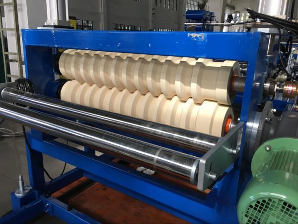 Máquina plástica da telha de telhado do espaço livre do PVC para o motor transparente de Siemens das telhas de telhado