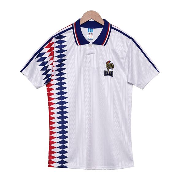France 1994 Retro Away Fan Edition Football Jersey Pays Tribute to the World Cup Legends