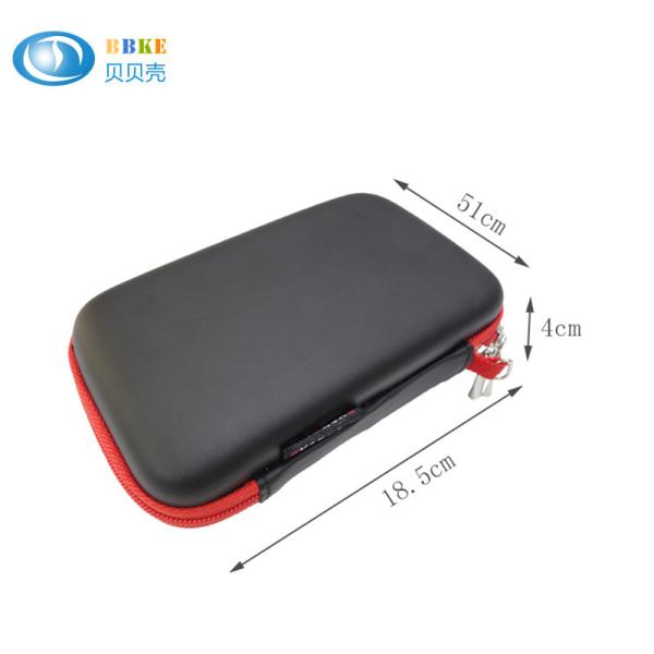 Health Essentials Oil Carrying EVA Tool Case Black With Red Interior , Custom Made