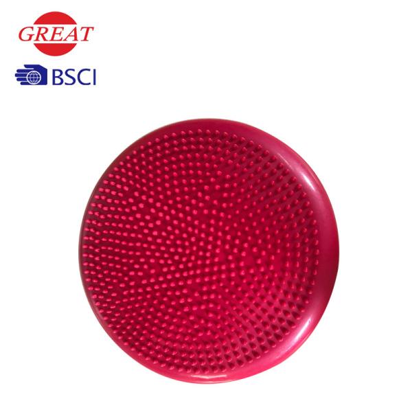 Ecofriendly PVC Massage Cushion , Classic Color  Exercise Ball Seat Cushion