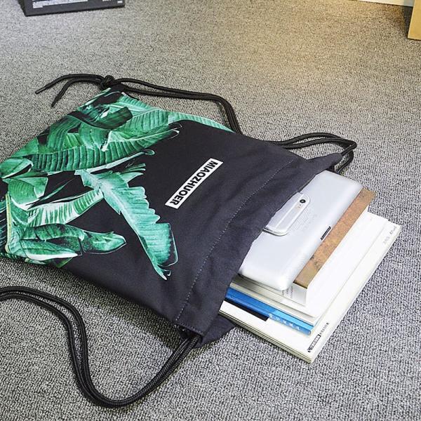 Waterproof Drawstring BackPack Bags With Full Color Printed