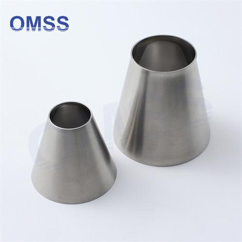 Food Grade Stainless Steel Pipe Fitting Welding Concentric Sanitary Pipe Reducer L31/32