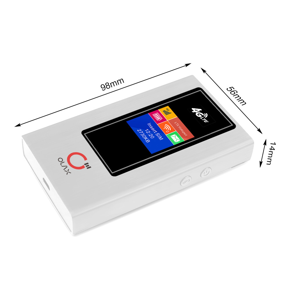 Облегченные маршрутизаторы 4G OLAX MF981VS портативные Wifi открыли CE RoHS