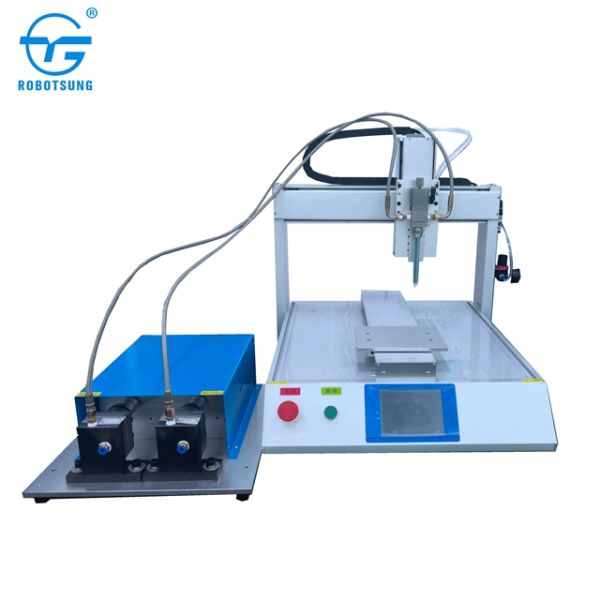 Automatic 220V Epoxy Doming Resin Machine Core Motor Glue Dispenser Core Motor Glue Dispenser