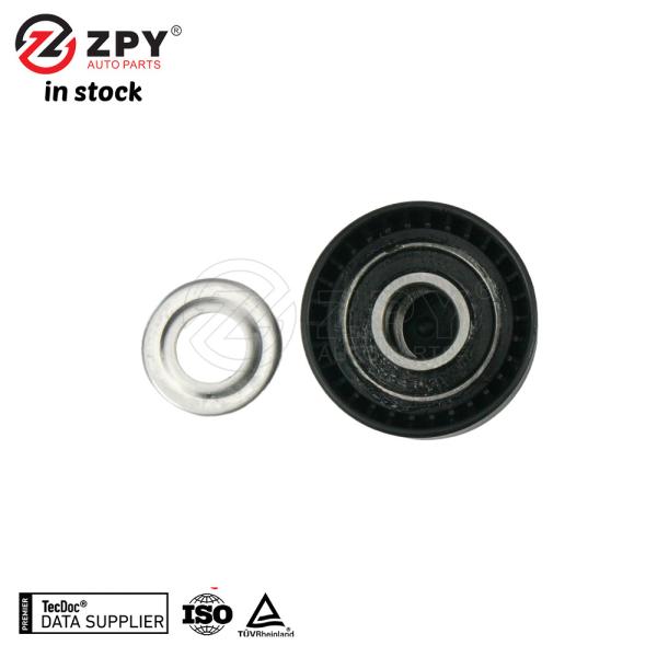 ZPY Aux Belt Idler Guide Pulley 059903341Q for VW Audi Porsche