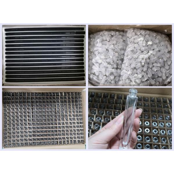 GB2-10ml Square Glass Ball Roll On Bottle