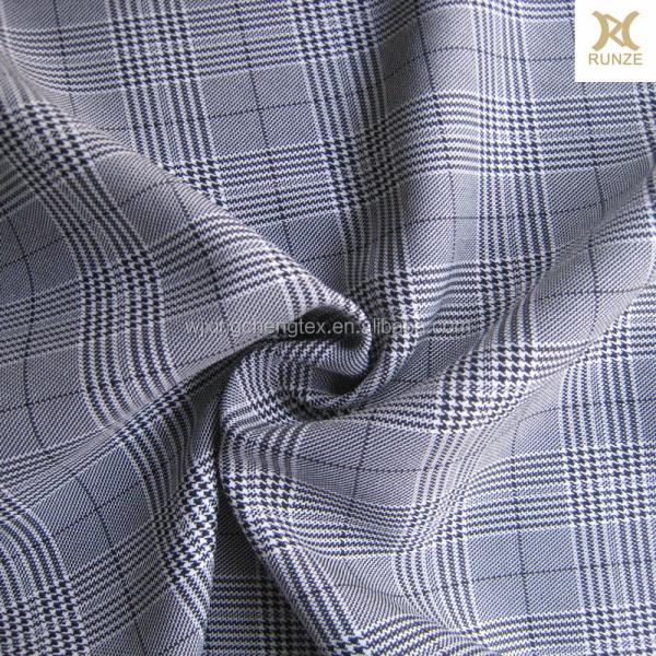 Polyester Yarn Dyed Fabric for Fashionable Women's Suits in Woven Technics