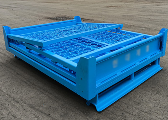 Нагрузка 1000x800mm ящика 1.5T Stillages Stackable складной клетки паллета пустая