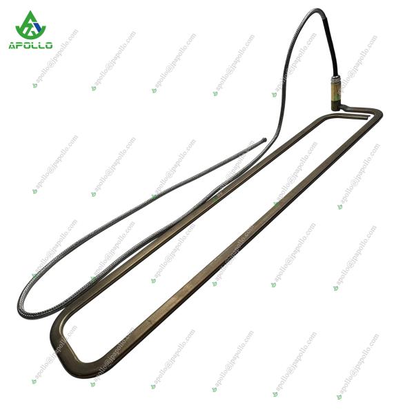 Long Lasting Paver Spare Parts Weather Proof Apollo Heating Rod For Screed Plate AB340TV 0.85M PN 2043840
