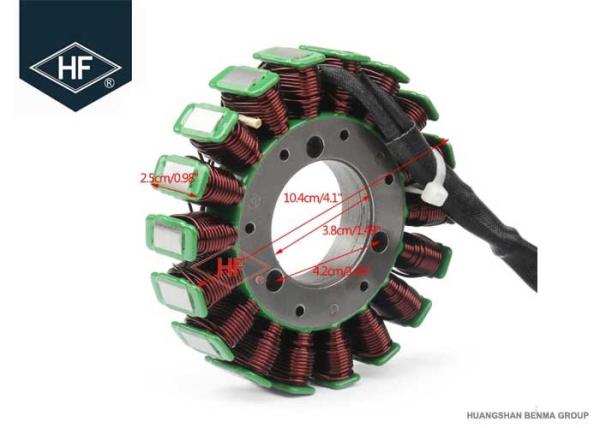 Generator Engine Magnetic Coil Motorcycle , 32101-17G00 Dirt Bike Stator For Suzuki