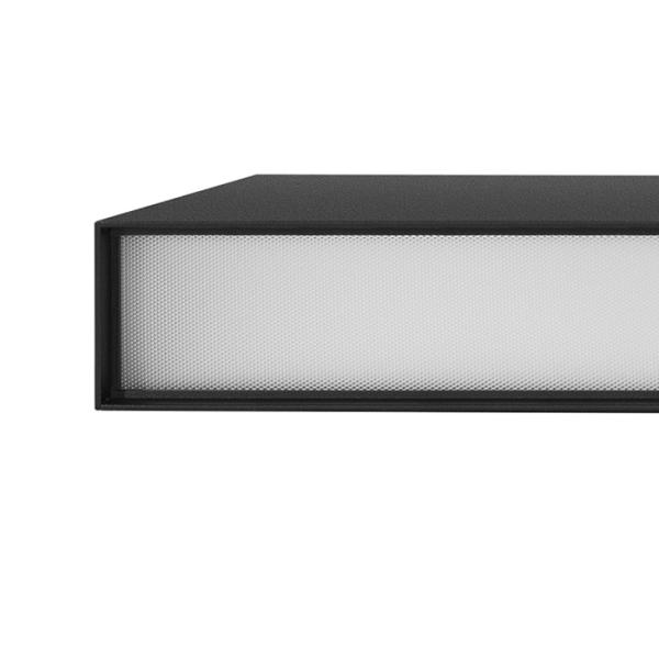 Aluminum office home indoor led linear light suspended 3960lm