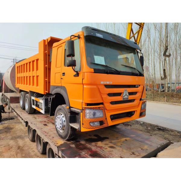 6×4 Manual Transmission HOWO Dump Truck Used Truck Dump 12 Roues Sable Benne Camion