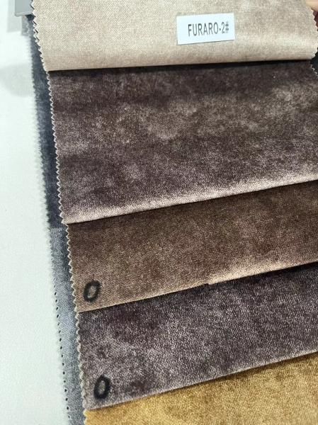 Upholstery Polyester Print Fabric Plain For Sofa Cushion Pillows