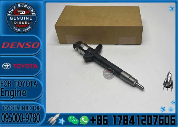 New Diesel Fuel Injector 095000-9730 095000-9780 for TOYOTA 23670-51031 1VD-FTV 23670-59035, 23670-59036,