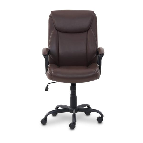 Easy To Assemble Rotary Soft Leather Office Chair Commercial