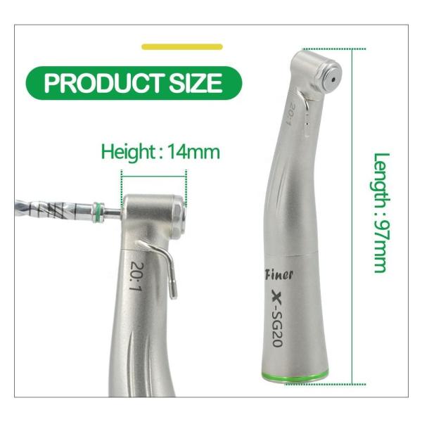 Практически прямое хирургическое против 20:1 Handpiece угла универсальное