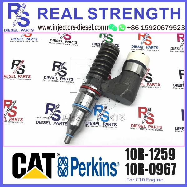 Common Rail Excavator Fuel Injector 10R-1258 10R-1259 For CAT C10 C12 Engine Injector 10R-1258 10R-1259