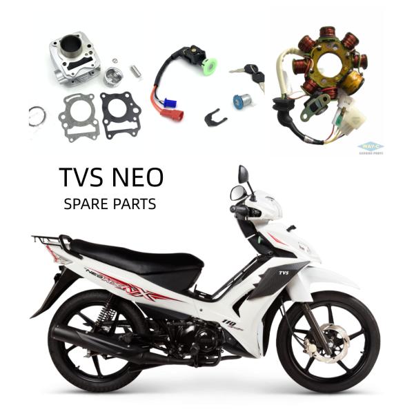 TVS NEO 110 Motorcycle Spare Parts Scooter Accessories Two Wheeler