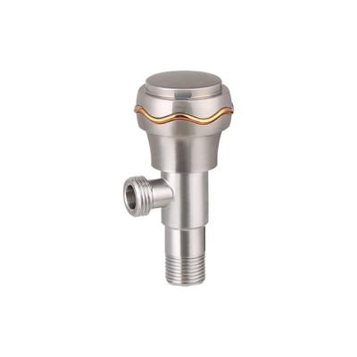 Bathroom Basin Stainless Steel Angle Valve 1 Way SUS 201 Angle Valve