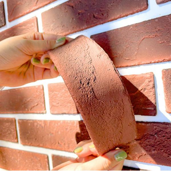 Tijolo flexível material de pouco peso dos azulejos do MCM para o revestimento exterior da parede interior