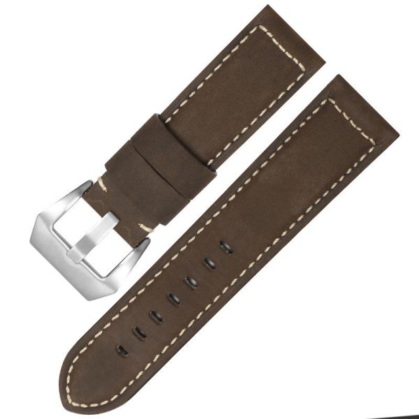 Italian Suede Watch Strap · Customizable Size