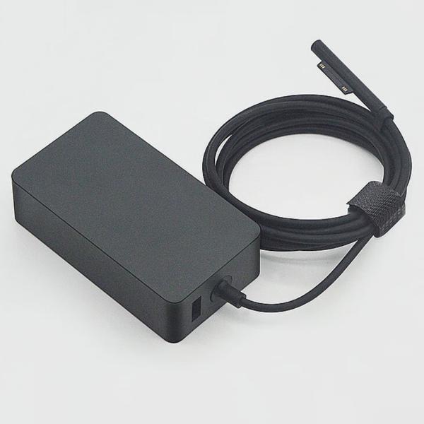 USB 15v 2.58a 5v 1a 44W Computer Laptop Power Adapter Charger PD DC Function QC3.0 for Surface Pro 3 Pro 4 Pro 2017 Pro 5 Pro 6