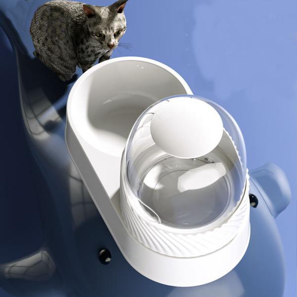 4L Large Dog Water Bowl Dispenser Automatic Refilling