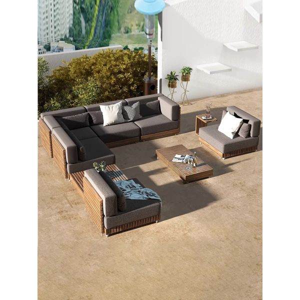 Outdoor Chairs Sofas Furniture Landscape Gardening Aluminum Alloy Stainless Steel Leisure Rattan