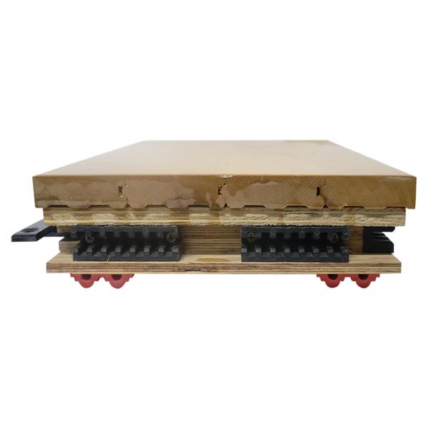 Piso de baloncesto de madera de arce de primera calidad FIBA Certificado Corte Deportiva