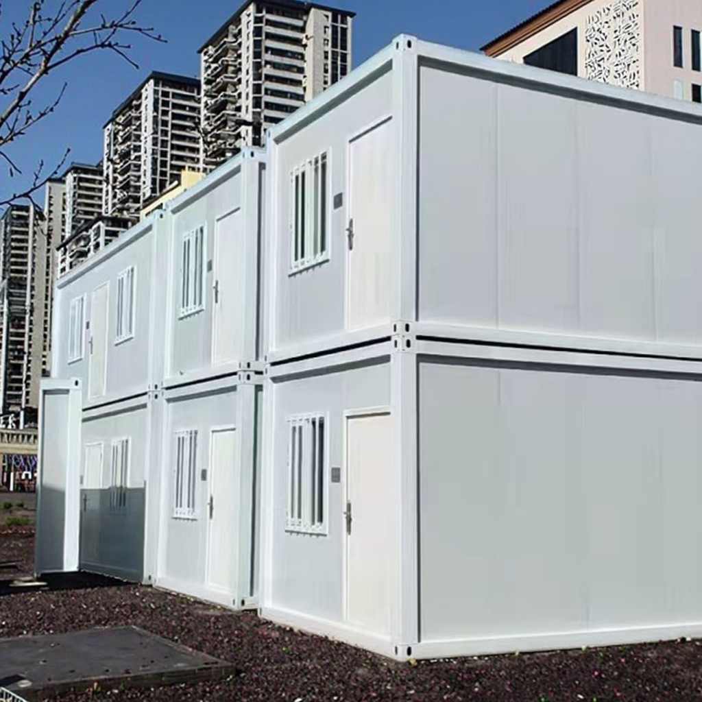 Modular Tiny  House  Prefab Flat Pack Shipping Container House  Hotel Mobile Room Made Steel Frame Sandwich Office Shop Workshop