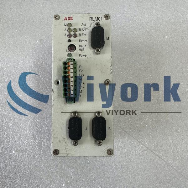 ABB RLM01 PROFIBUS REDUNDANCY LINK MODULE 3BDZ000398R1 USED