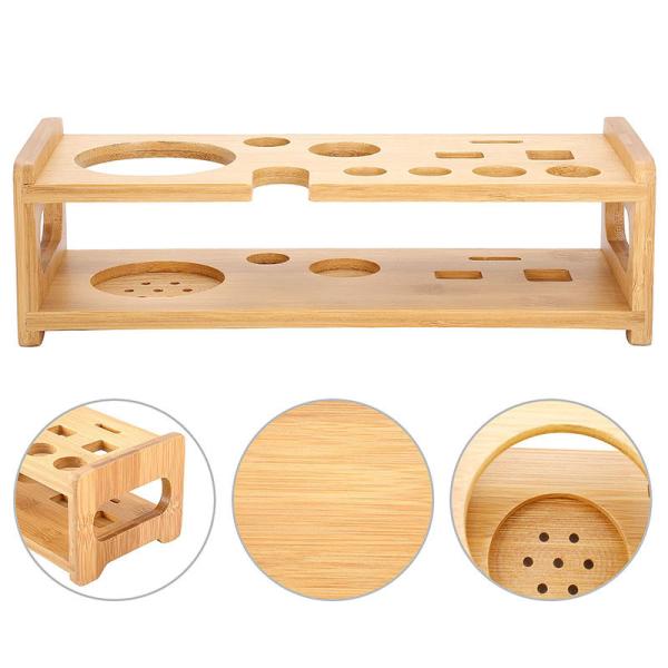 11 peças de bambu Kit Barman Stand Design personalizado aceito para coquetéis ecológicos