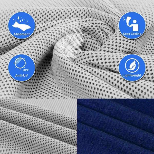 Sweat Exercise High Quality Refreshing Custom Gym Fitness Cooling Sport Towel Microfiber Cooling Towel