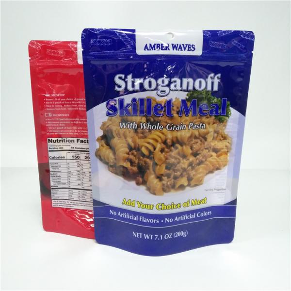 Digital Printing Snack Bag Packaging Stand Up Food Pouch Bottom Gusset Bag SGS FDA