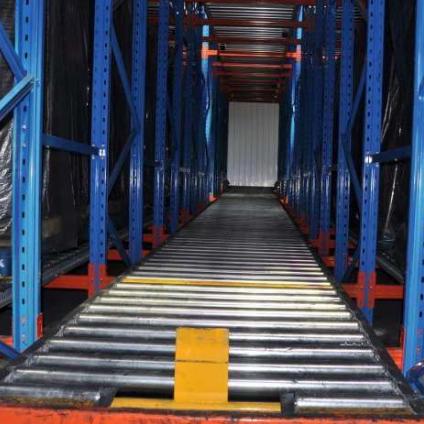 Heavy Duty Gravity Flow Rack for Warehouse Storage