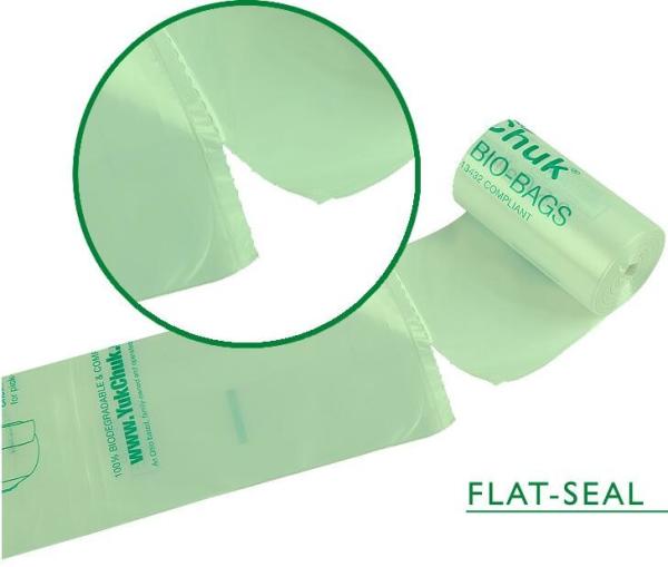 Eco friendly biodegradable plastic compostable garbage bags on roll, Compostable Disposable Colored Plastic Garbage Bag