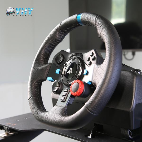 Simulateur de course de voiture Cockpit F1 Siège hydraulique VR AR MR Équipement Sim Conduire une voiture