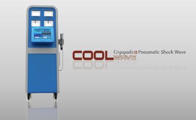 Dual Air Pressure Shockwave Therapy Machine Fat Reduce Cryotherapy Slimming Machine